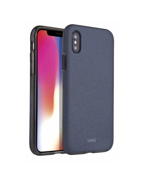 Uniq Lithos case for iPhone X / Xs - blue Uniq Lithos case for iPhone X / Xs - blue