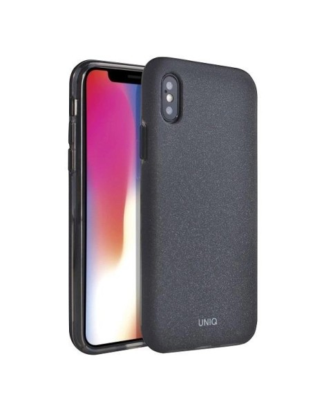 Uniq Lithos case for iPhone Xs Max - black Uniq Lithos case for iPhone Xs Max - black