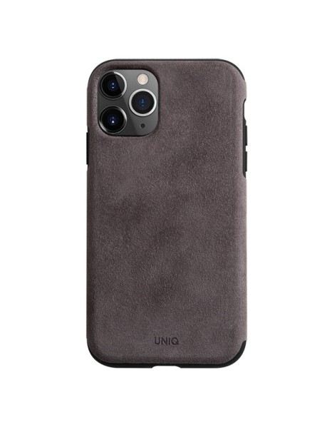 Uniq Sueve case for iPhone 11 Pro Max - dark gray