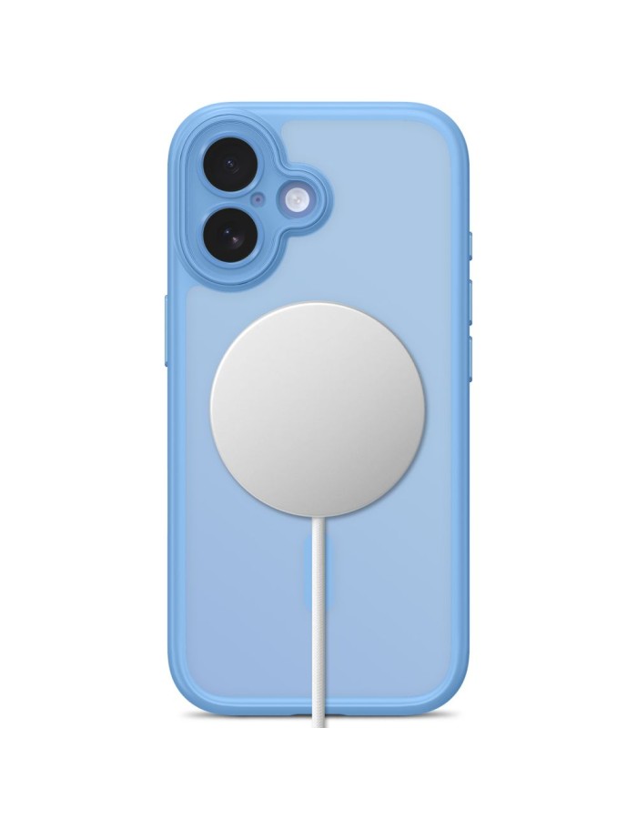 Tech-Protect MagPeak MagSafe CC Case for iPhone 17 - Matte Blue