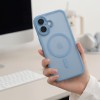 Tech-Protect MagPeak MagSafe CC Case for iPhone 17 - Matte Blue