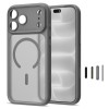 Tech-Protect MagPeak MagSafe CC Case for iPhone 18 Pro Max / 17 Pro Max - Matte Grey