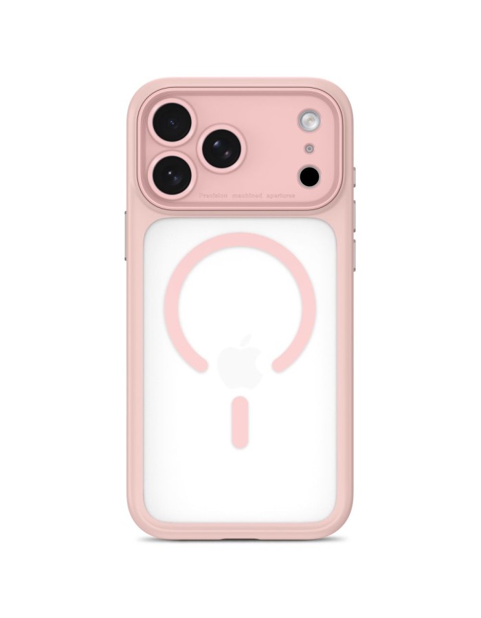 Tech-Protect MagPeak MagSafe CC Case for iPhone 18 Pro Max / 17 Pro Max - Matte Pink Tech-Protect MagPeak MagSafe CC Case for iPhone 18 Pro Max / 17 Pro Max - Matte Pink