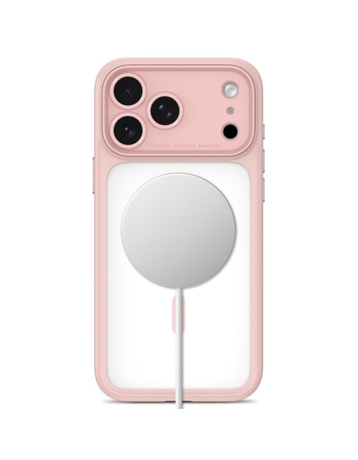 Tech-Protect MagPeak MagSafe CC Case for iPhone 18 Pro Max / 17 Pro Max - Matte Pink Tech-Protect MagPeak MagSafe CC Case for iPhone 18 Pro Max / 17 Pro Max - Matte Pink