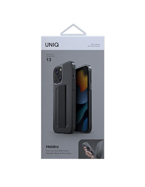 Uniq Heldro case for iPhone 13 - gray