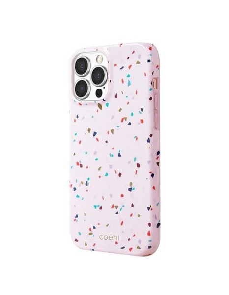 Uniq Coehl Terrazzo case for iPhone 13 Pro Max - pink Uniq Coehl Terrazzo case for iPhone 13 Pro Max - pink