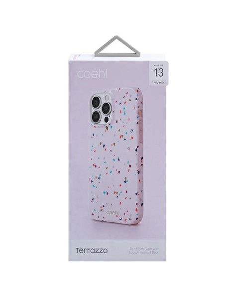 Uniq Coehl Terrazzo case for iPhone 13 Pro Max - pink Uniq Coehl Terrazzo case for iPhone 13 Pro Max - pink