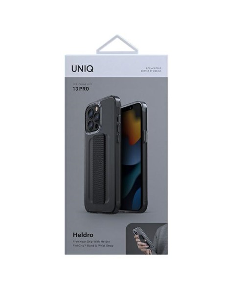 Uniq Heldro case for iPhone 13 Pro / iPhone 13 - gray Uniq Heldro case for iPhone 13 Pro / iPhone 13 - gray