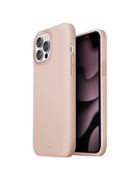Uniq Lino case for iPhone 13 Pro Max - pink Uniq Lino case for iPhone 13 Pro Max - pink