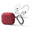 Uniq Nexo case for AirPods 3 + Ear Hooks Silicone - red Uniq Nexo case for AirPods 3 + Ear Hooks Silicone - red