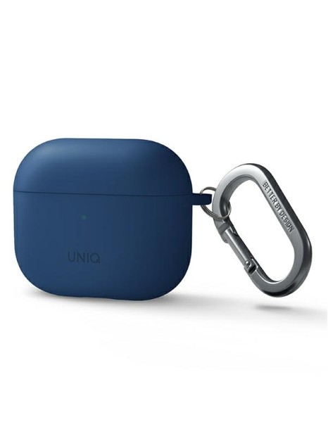 Uniq Nexo case for AirPods 3 + Ear Hooks Silicone - blue Uniq Nexo case for AirPods 3 + Ear Hooks Silicone - blue