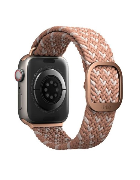 Uniq Aspen Braided strap for Apple Watch 1/2/3/4/5/6/7/8/SE/SE2 40/38/41mm - pink