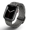 Uniq Aspen Braided Strap for Apple Watch 1/2/3/4/5/6/7/8/SE/SE2 44/42/45mm - Gray Uniq Aspen Braided Strap for Apple Watch 1/2/3/4/5/6/7/8/SE/SE2 44/42/45mm - Gray