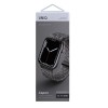 Uniq Aspen Braided Strap for Apple Watch 1/2/3/4/5/6/7/8/SE/SE2 44/42/45mm - Gray Uniq Aspen Braided Strap for Apple Watch 1/2/3/4/5/6/7/8/SE/SE2 44/42/45mm - Gray