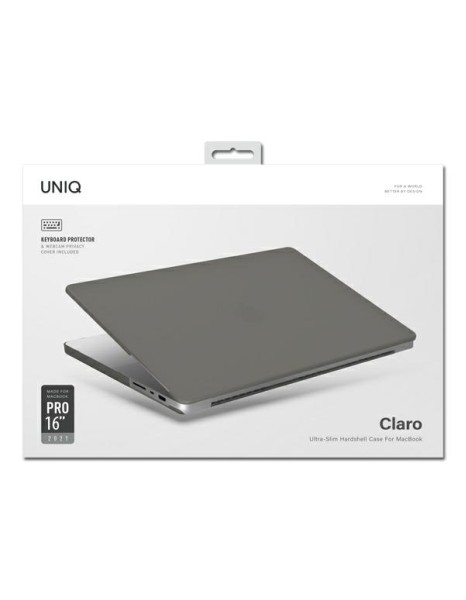 Uniq Claro case for MacBook Pro 16'' (2021) - transparent-gray Uniq Claro case for MacBook Pro 16'' (2021) - transparent-gray