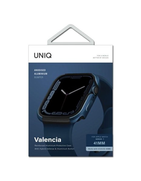 Uniq Valencia case for Apple Watch 4/5/6/7/8/SE/SE2 40/41mm - blue