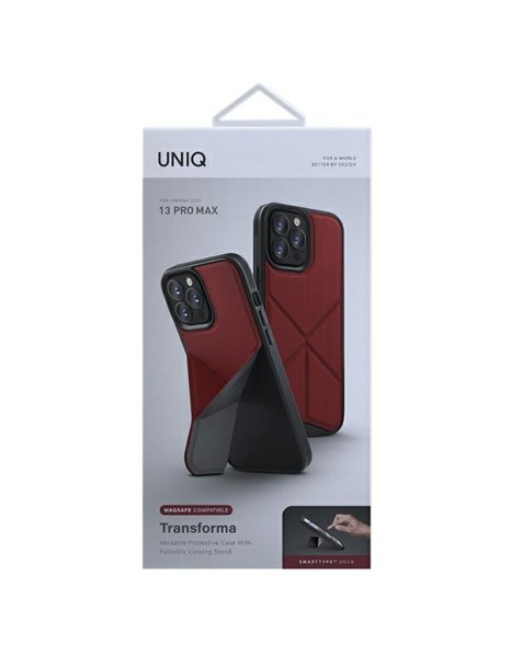 Uniq Transforma MagSafe case for iPhone 13 Pro Max - red Uniq Transforma MagSafe case for iPhone 13 Pro Max - red
