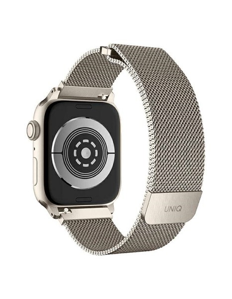 Uniq Dante Stainless Steel strap for Apple Watch 1/2/3/4/5/6/7/8/SE/SE2 42/44/45mm - beige