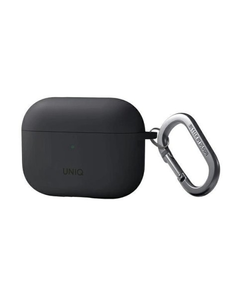 Uniq Nexo case for AirPods Pro 2 + ear hooks - gray