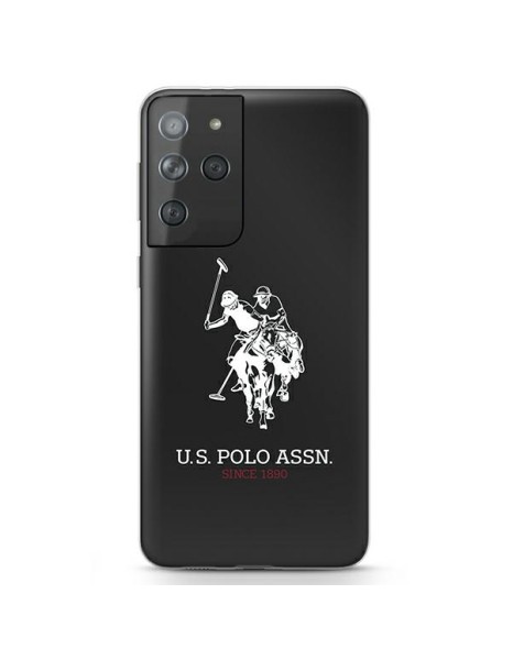 US Polo Shiny Big Logo Case for Samsung Galaxy S21 Ultra - Black US Polo Shiny Big Logo Case for Samsung Galaxy S21 Ultra - Black