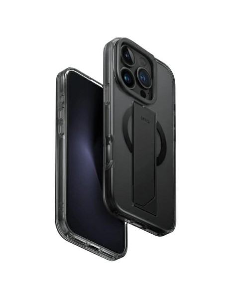 Uniq Heldro Max iPhone 16 Pro 6.3" Magclick Charging Case Black/Vapour Smoke Uniq Heldro Max iPhone 16 Pro 6.3" Magclick Charging Case Black/Vapour Smoke
