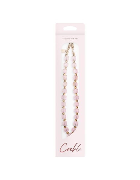 Uniq Coehl Candy Gem Handstrap Universal Phone Strap Pendant - Pink