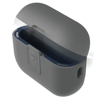Uniq Clyde Lock Case AirPods Pro 2 - Gray-Blue