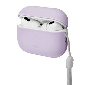 Uniq Lino Silicone AirPods Pro 2 Case - Purple