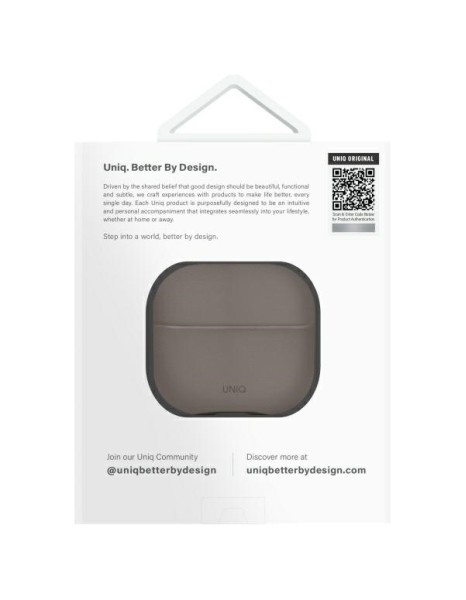 Uniq Lyden DS AirPods 4 Case - Gray Uniq Lyden DS AirPods 4 Case - Gray