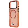 BMW M IML Shockproof Metal Logos MagSafe Case for iPhone 17 Pro Max - Pro Orange