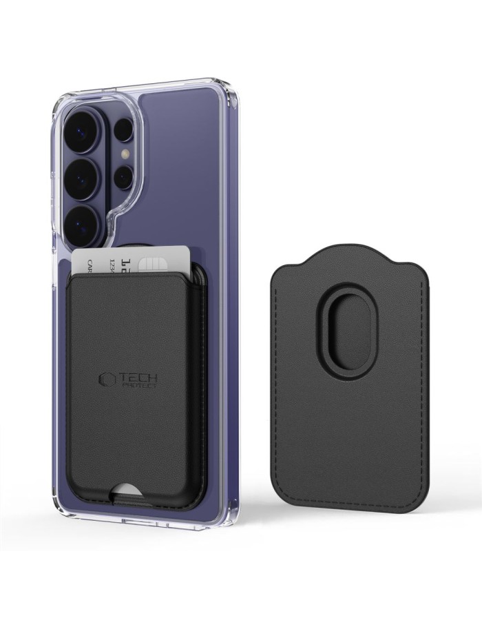 Tech-Protect CH02 MagWallet MagSafe Magnetic Wallet for Phone - Black Tech-Protect CH02 MagWallet MagSafe Magnetic Wallet for Phone - Black