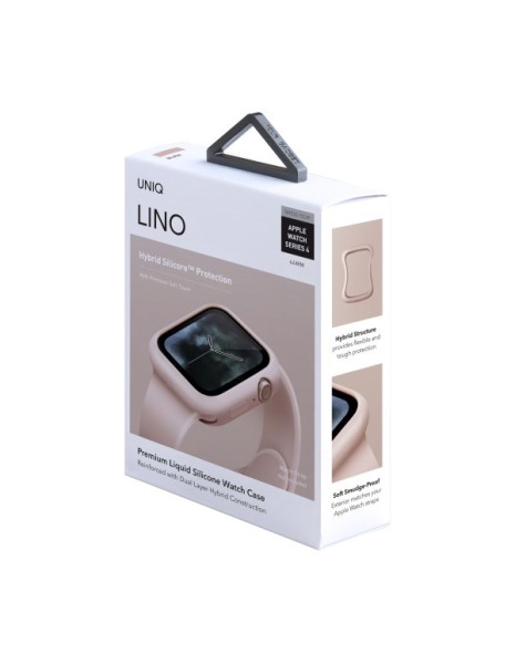 Uniq Lino case for Apple Watch 4 / 5 / 6 / SE 44mm - pink