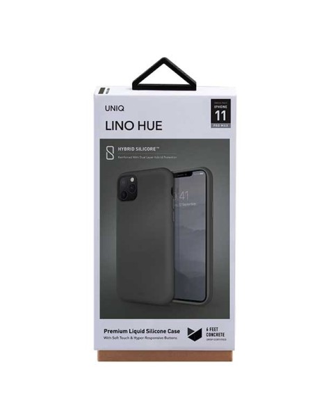 Uniq Lino Hue case for iPhone 11 Pro Max - gray