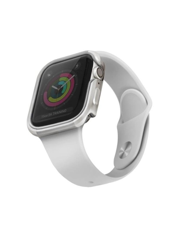 Uniq Valencia case for Apple Watch 4 / 5 / 6 / SE 40mm - silver