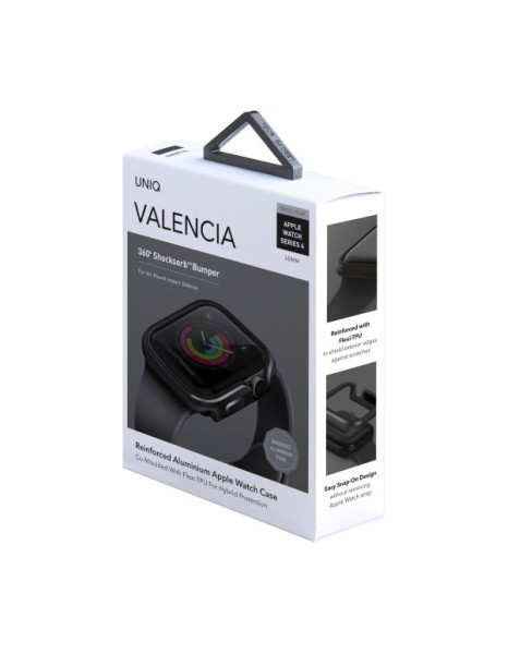 Uniq Valencia case for Apple Watch 4 / 5 / 6 / SE 40mm - gray Uniq Valencia case for Apple Watch 4 / 5 / 6 / SE 40mm - gray