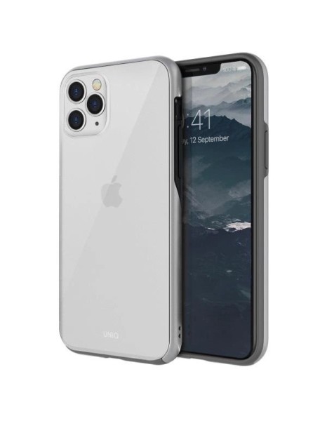 Uniq Vesto Hue case for iPhone 11 Pro Max - transparent and silver Uniq Vesto Hue case for iPhone 11 Pro Max - transparent and silver