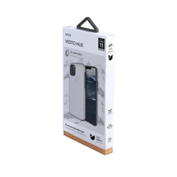 Uniq Vesto Hue case for iPhone 11 Pro Max - transparent and silver