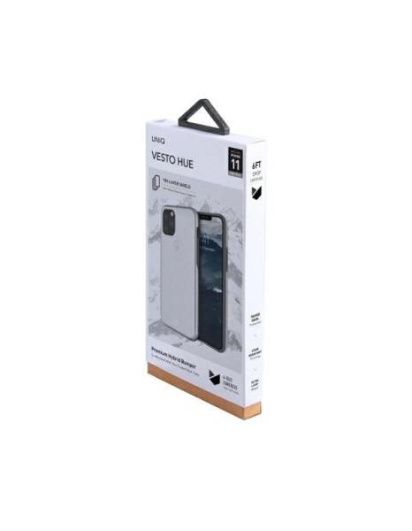 Uniq Vesto Hue case for iPhone 11 Pro Max - transparent and silver Uniq Vesto Hue case for iPhone 11 Pro Max - transparent and silver