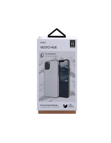 Uniq Vesto Hue case for iPhone 11 Pro Max - transparent and silver Uniq Vesto Hue case for iPhone 11 Pro Max - transparent and silver