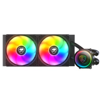 COUGAR CPU Water Cooling, Poseidon Elite 240, ARGB, Black