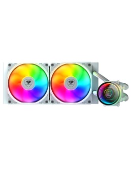 COUGAR CPU Water Cooling, Poseidon Elite 240, ARGB White