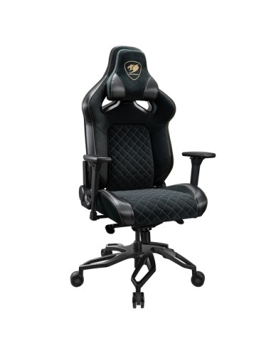 COUGAR Titan Pro V2 Gold F Gaming Chair, Black