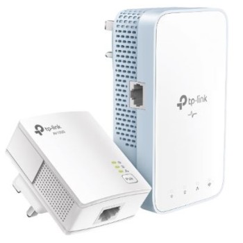TP-LINK POWERLINE AC750, AV1000, WI-FI KIT, 1 X GIGABIT LAN PORT, ONE-TOUCH WI-FI CONFIGURATION, WPA-PSK / WPA2-PSK, WEP ENCRYPTIONS, UK PLUG