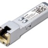 TP-LINK MINI GBIC GIGABIT MODULE, SUPPORT 10GBASE-T, 5GBASE-T, 2.5GBASE-T, 100BASE-TX, TRANSMIT DATA UP TO 30M AT 10GBPS, DDM, TX, HOT PLUGGABLE SFP + FOOTPRINT FEATURES