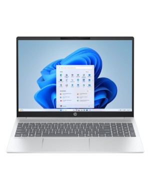 HP NOTEBOOK OMNIBOOK 5 AI 16-AF1002NV, INTEL ULTRA 5 225U 1.3-4.8GHz/12MB, 12 CORES, 12 NPU TOPS, 16GB (DDR5-7467 ONBOARD), 512 GB PCIe Gen4 NVMe M.2 SSD, INTEL GRAPHICS, 16'' 2K (1920x1200), IPS, WIN 11 HOME, 2YW, GLACIER SILVER