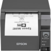 EPSON POS PRINTER TM-T70II (022A1), FRONT LOADING PAPER FEED, 250MM/SEC, USB, LAN, PS, EDG, BUZZER, EU, 2YW, BLACK