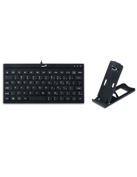 GENIUS KEYBOARD LUXEPAD A110 FOR ANDROID TABLET, TABLET STAND, MICRO USB PORT, ANDROID 4, 0+