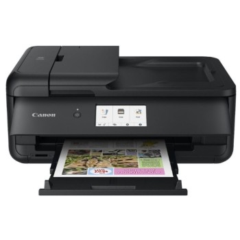 CANON PRINTER ALL IN ONE INKJET PIXMA PHOTO TS9550A BLACK, A3, A4 PRINT, SCAN, COPY, LCD 10.8CM, 15iPM (B), 10iPM (C), 4800 X 1200, DUPLEX, 5-INKS, ADF, PRINTS ON CD/DVD, Ethernet, USB, WIFI CANON PRINTER ALL IN ONE INKJET PIXMA PHOTO TS9550A BLACK, A3, A4 PRINT, SCAN, COPY, LCD 10.8CM, 15iPM (B), 10iPM (C), 4800 X 1200, DUPLEX, 5-INKS, ADF, PRINTS ON CD/DVD, Ethernet, USB, WIFI