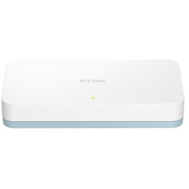 DLINK SWITCH 8PORT GIGABIT LAN PORTS, UNMANAGED, PLUG &amp; PLAY, AUTO MDI/MDIX, GREEN TECHNOLOGY, PLASTIC CASE, DESKTOP