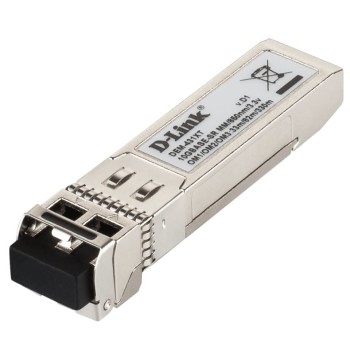 DLINK TRANSCEIVER SFP+ 10GBASE-SR, DUPLEX LC CONNECTOR, MULTIMODE, 550M MAXIMUM DISTANCE